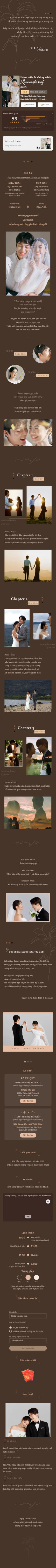 Toàn bộ Thiệp cưới Khoảnh Khắc Yêu