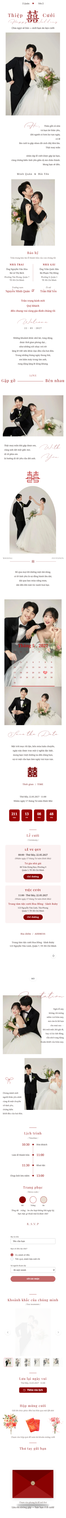 Toàn bộ Thiệp cưới Sắc Hỷ