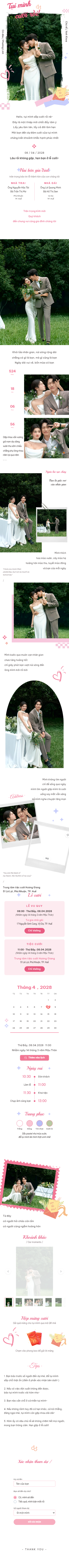 Thiệp cưới Xuân Hạ