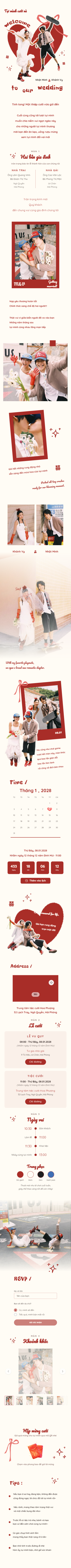 Thiệp cưới Hân Hoan